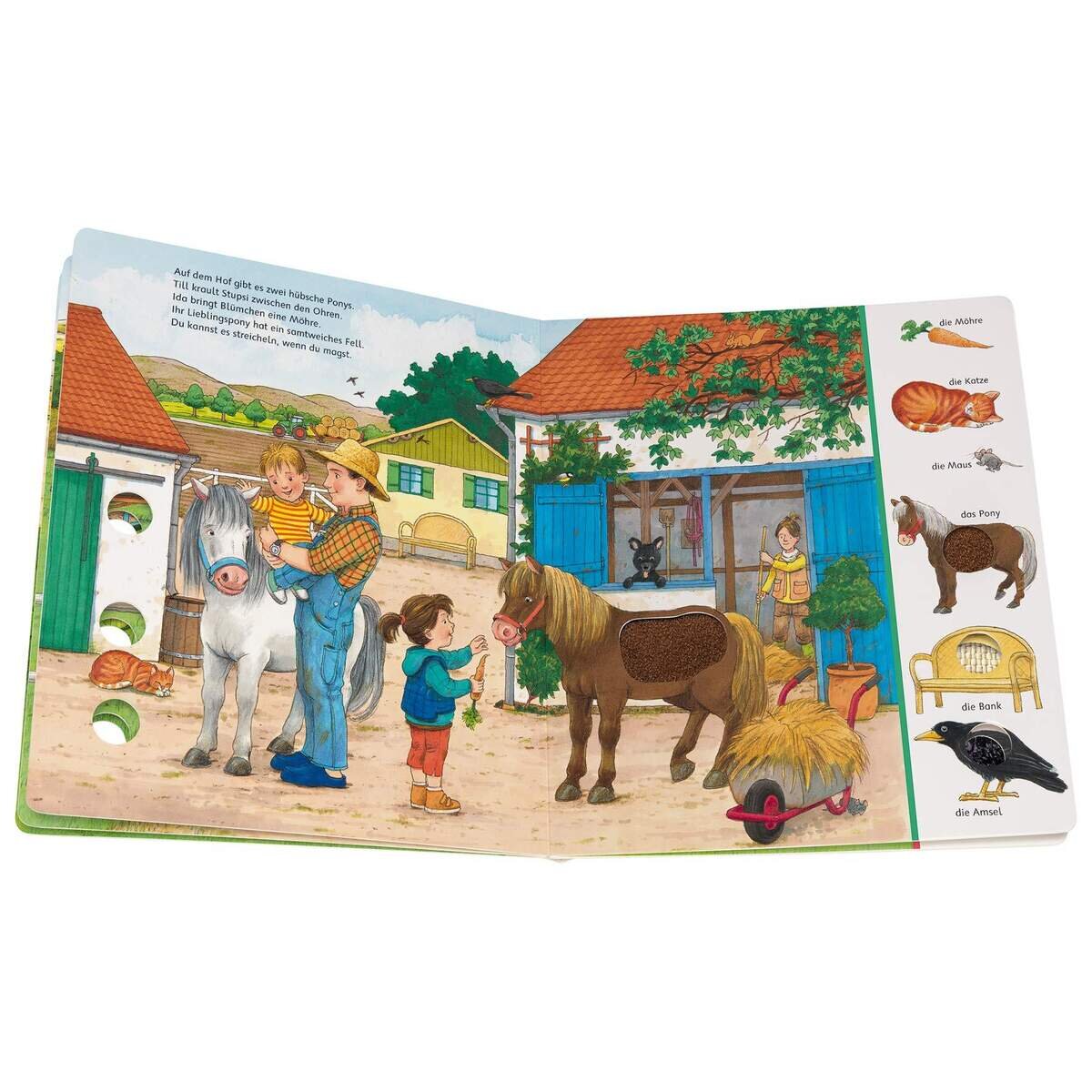 Ravensburger Sachen suchen, Sachen fühlen: Auf dem Bauernhof