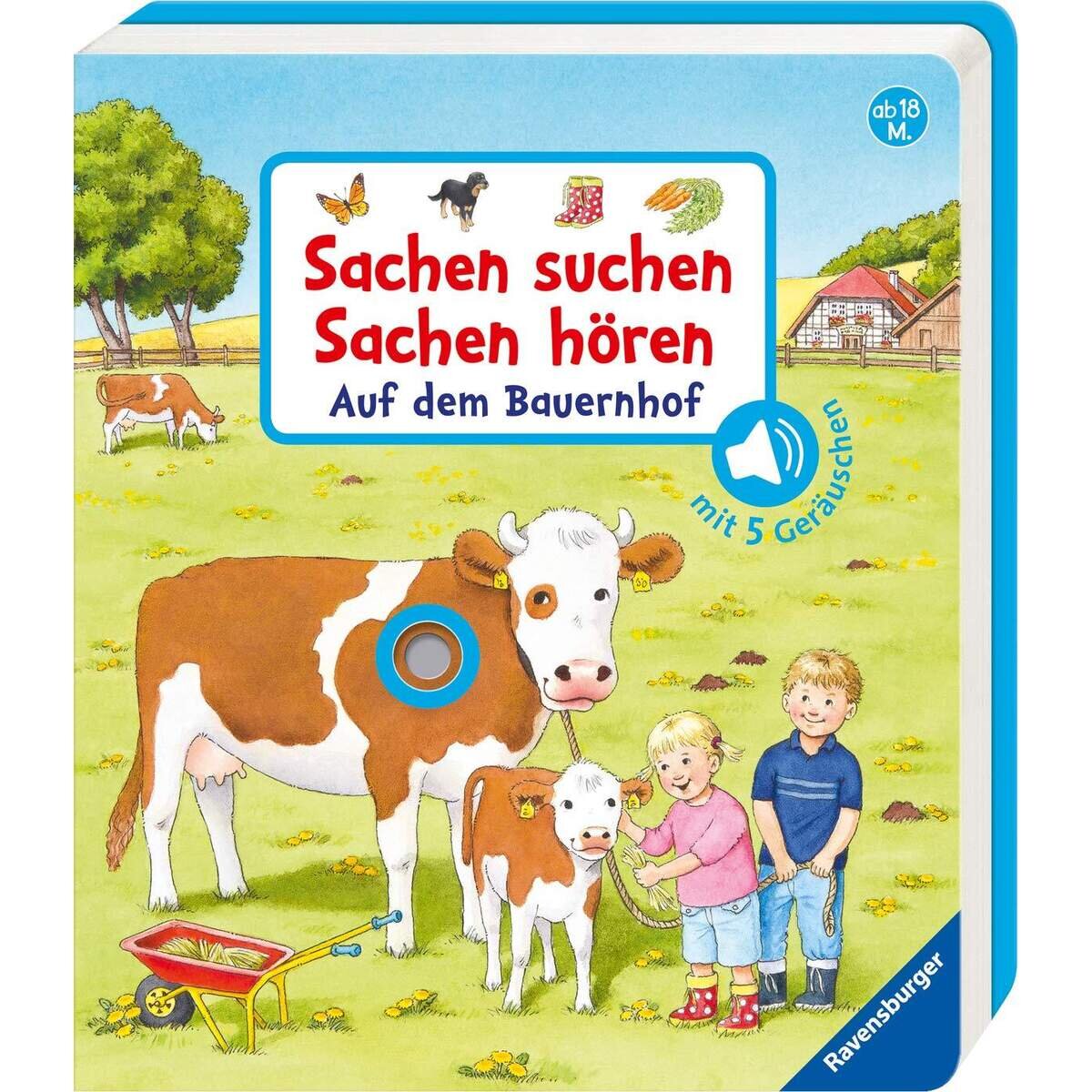 Ravensburger Sachen suchen, Sachen hören: Auf dem Bauernhof