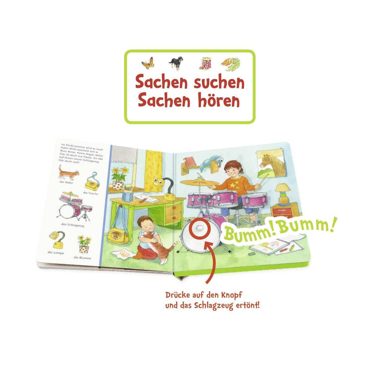 Ravensburger Sachen suchen, Sachen hören: Wir machen Musik