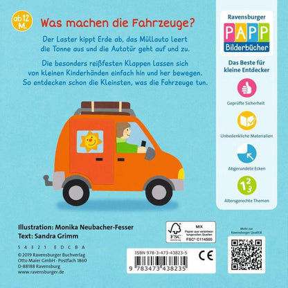 Ravensburger Spiel mit den Fahrzeugen