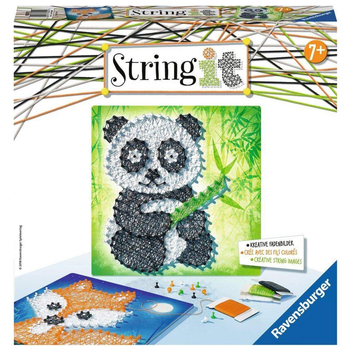 Ravensburger String it Midi Panda&Fox