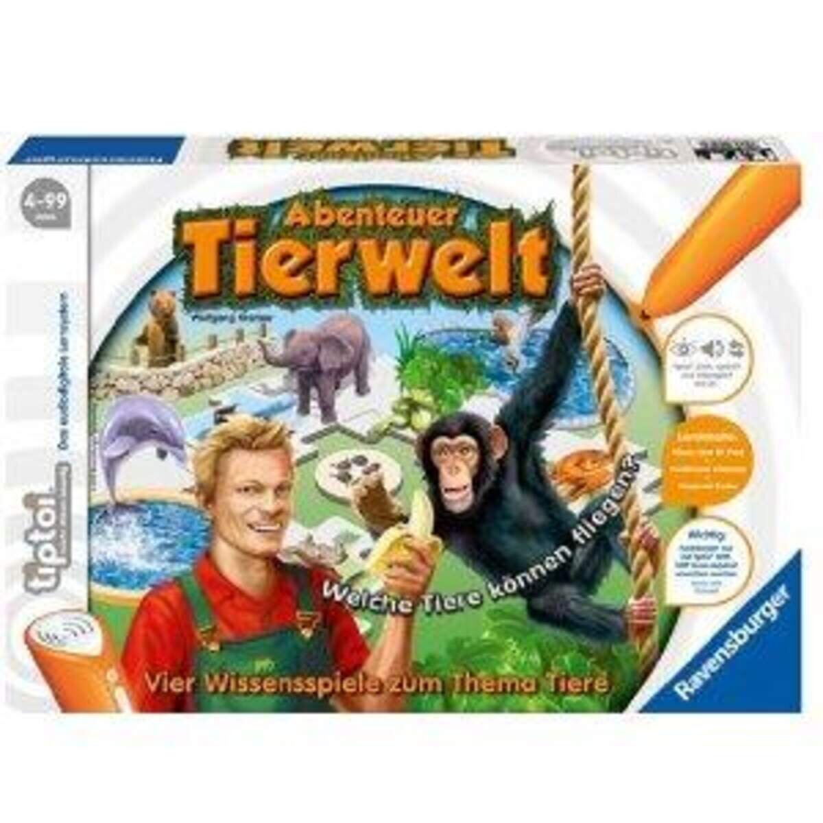 Ravensburger tiptoi Abenteuer Tierwelt