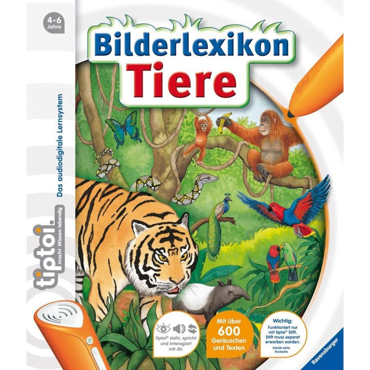 Ravensburger tiptoi Bilderlexikon Tiere
