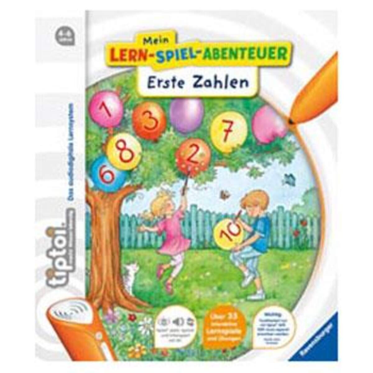 Ravensburger tiptoi Buch Mein Lern-Spiel Abenteuer Erste Zahlen