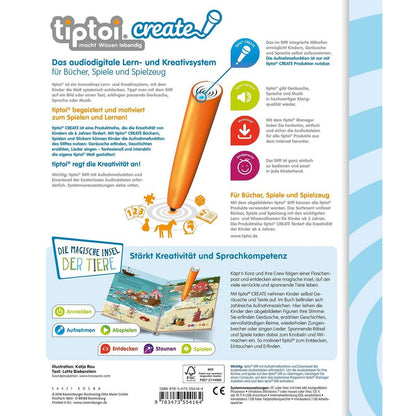 Ravensburger tiptoi® CREATE - Die magische Insel der Tiere