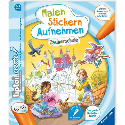 Ravensburger tiptoi CREATE Malen... Zauberschule-H20