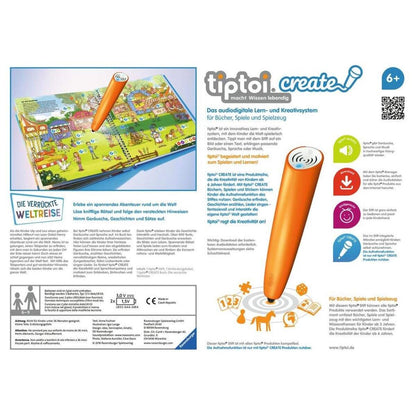 Ravensburger tiptoi CREATE Starter-Set Stift und Weltreise-Buch