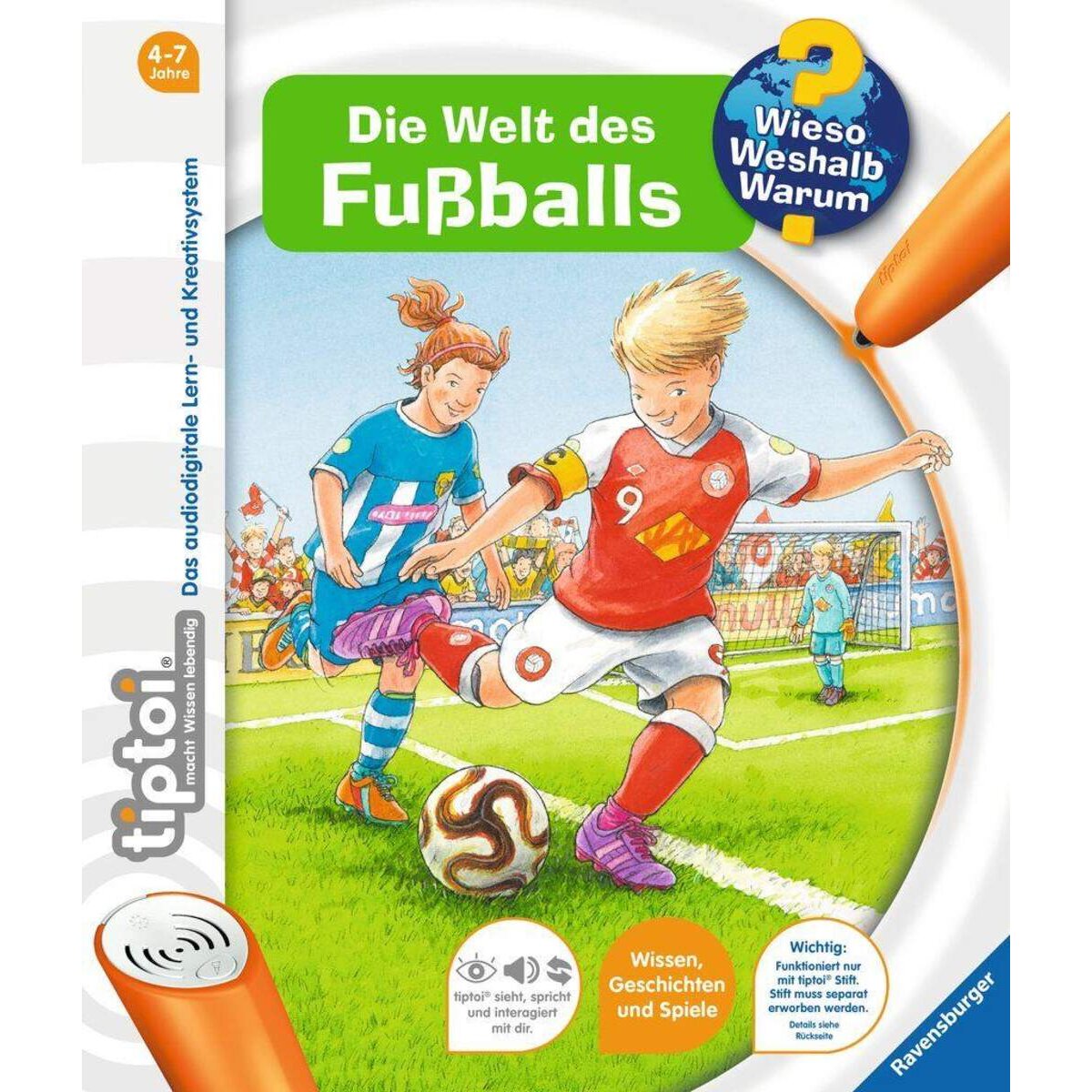 Ravensburger tiptoi Die Welt des Fußballs