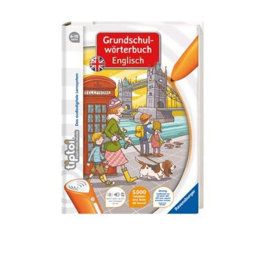 Ravensburger tiptoi Grundschulwörterbuch Englisch, ohne Stift