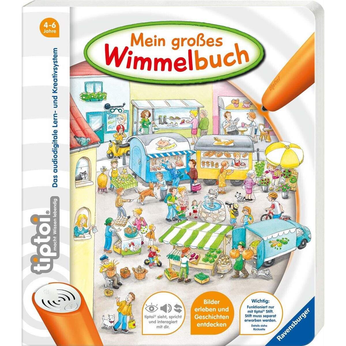 Ravensburger tiptoi® Mein großes Wimmelbuch