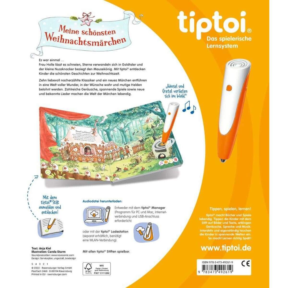 Ravensburger tiptoi® Meine schönsten Weihnachtsmärchen