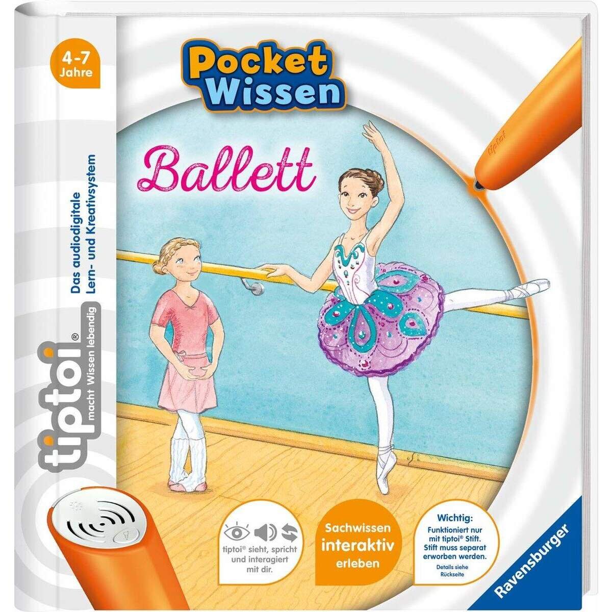 Ravensburger tiptoi® Pocket Wissen: Ballett