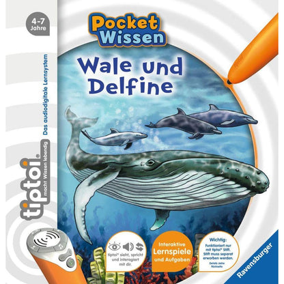 Ravensburger tiptoi Pocket Wissen Wale und Delfine