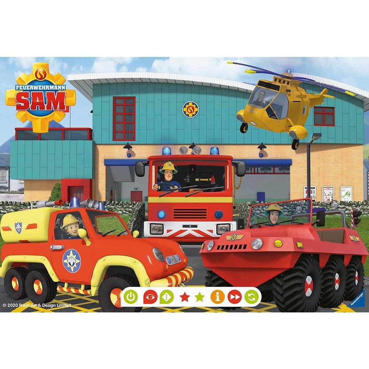 Ravensburger tiptoi Puzzle für kleine Entdecker: Feuerwehrmann Sam
