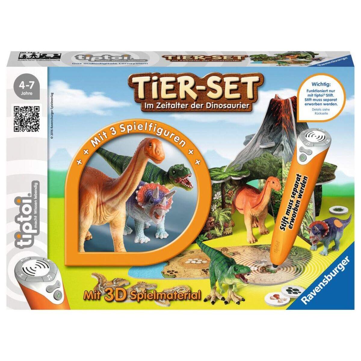 Ravensburger tiptoi Tier-Set Im Zeitalter der Dinosaurier