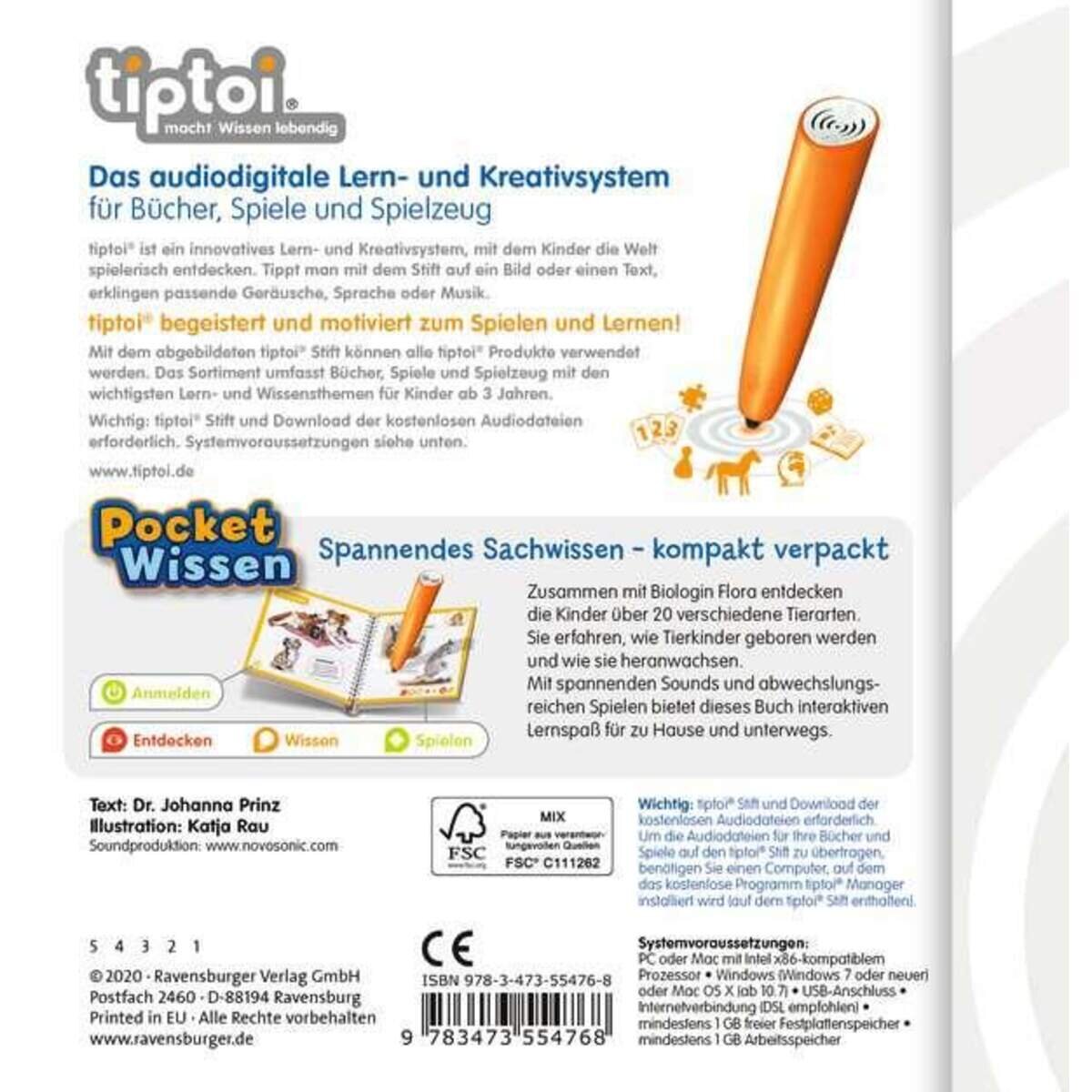 Ravensburger tiptoi Tierkinder