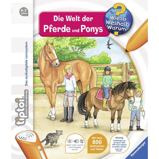 Ravensburger tiptoi Wieso? Weshalb? Warum? Die Welt der Pferde und Ponys