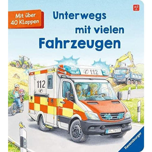 Ravensburger Unterwegs mit vielen Fahrzeugen