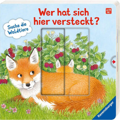 Ravensburger Wer hat sich hier versteckt? Suche die Waldtiere