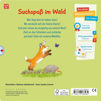 Ravensburger Wer hat sich hier versteckt? Suche die Waldtiere