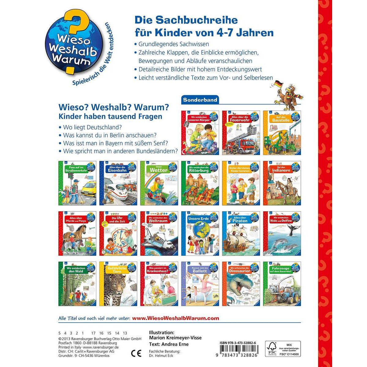 Ravensburger Wieso? Weshalb? Warum? - Wir entdecken Deutschland