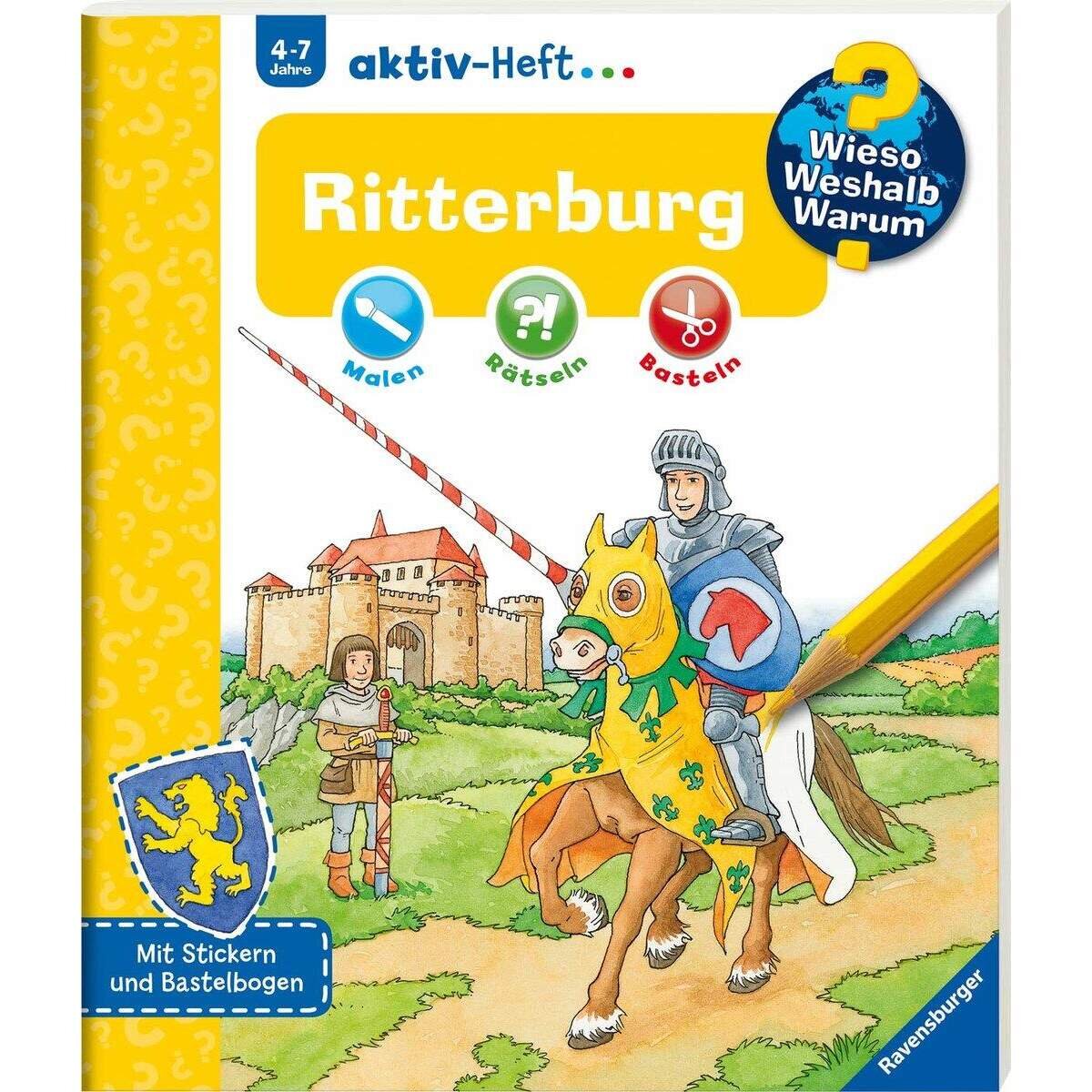 Ravensburger Wieso? Weshalb? Warum? aktiv-Heft - Ritterburg