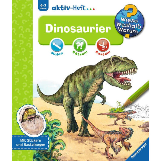 Ravensburger Wieso? Weshalb? Warum? Aktiv Heft Dinosaurier