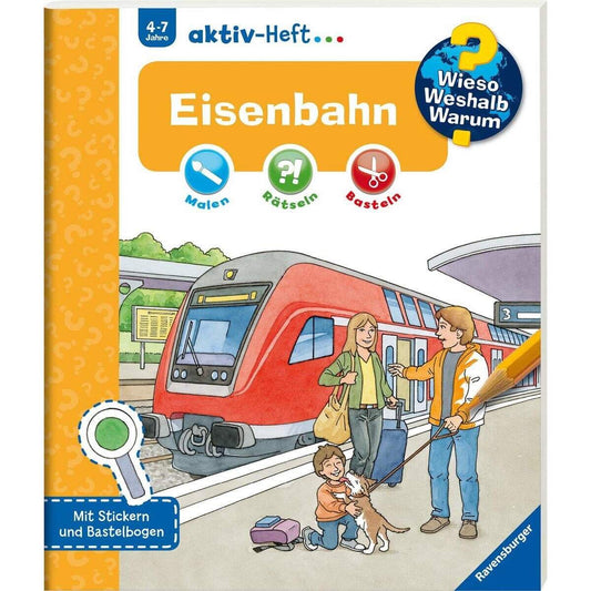 Ravensburger Wieso? Weshalb? Warum? aktiv-Heft - Eisenbahn