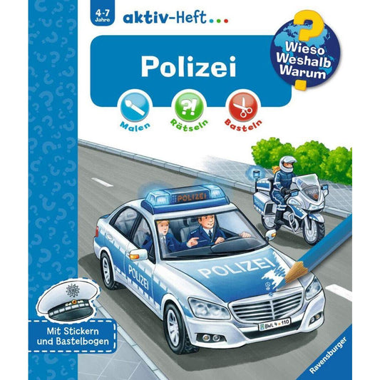 Ravensburger Wieso? Weshalb? Warum? Aktiv-Heft Polizei