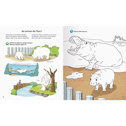 Ravensburger Wieso? Weshalb? Warum? aktiv-Heft - Im Zoo