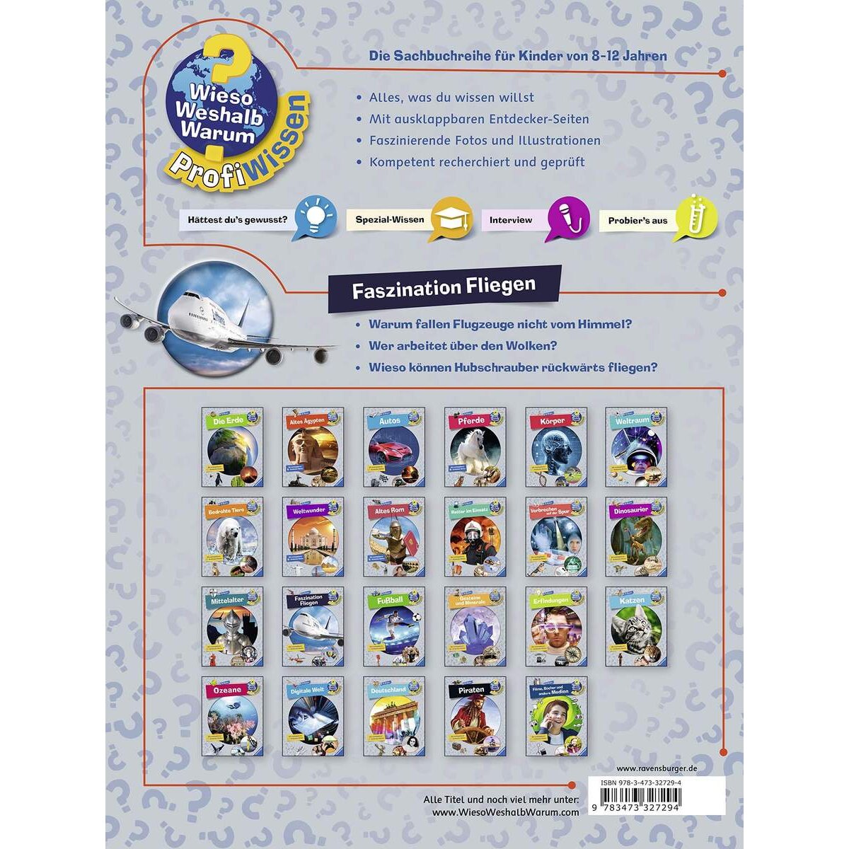 Ravensburger Wieso? Weshalb? Warum? Band 14: Faszination Fliegen