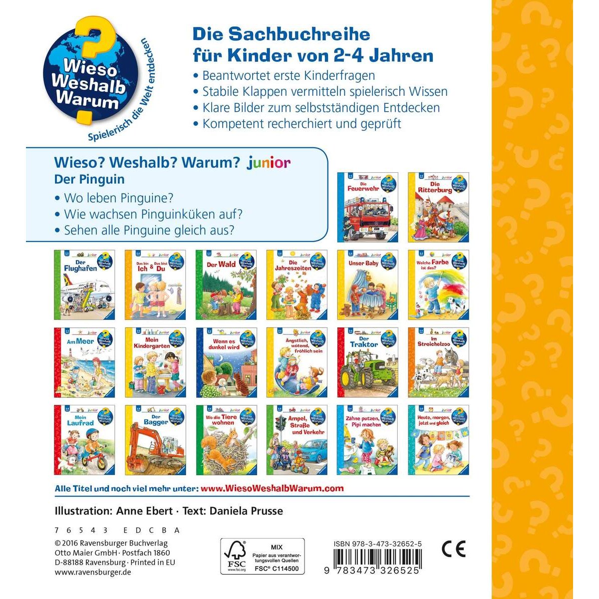 Ravensburger Wieso? Weshalb? Warum? Band. 29: Der Pinguin