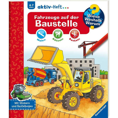 Ravensburger Wieso? Weshalb? Warum? Fahrzeuge auf der Baustelle
