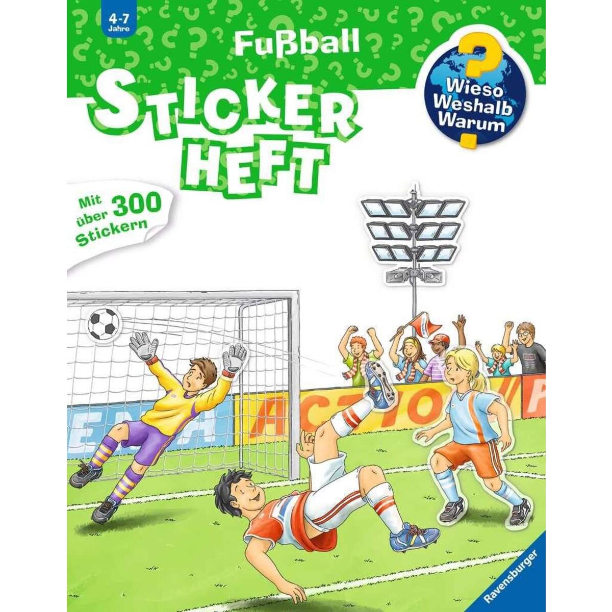 Ravensburger Wieso? Weshalb? Warum? Fußball Stickerheft