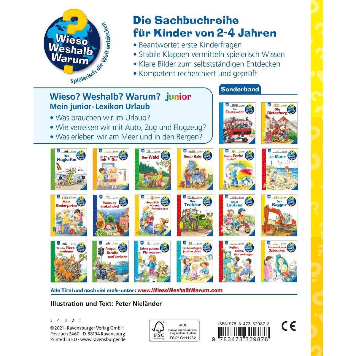 Ravensburger Wieso? Weshalb? Warum? Mein junior-Lexikon: Urlaub