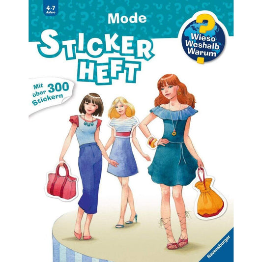 Ravensburger Wieso? Weshalb? Warum? Stickerheft Mode
