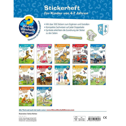 Ravensburger Wieso? Weshalb? Warum? Stickerheft: Ritter