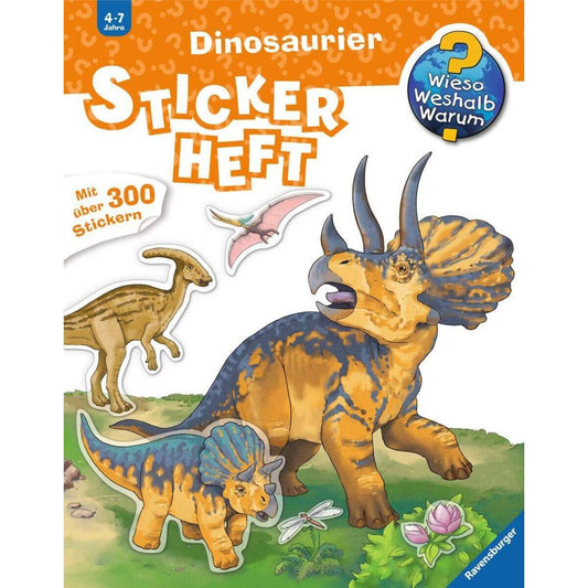 Ravensburger Wieso? Weshalb? Warum? Stickerheft Dinosaurier