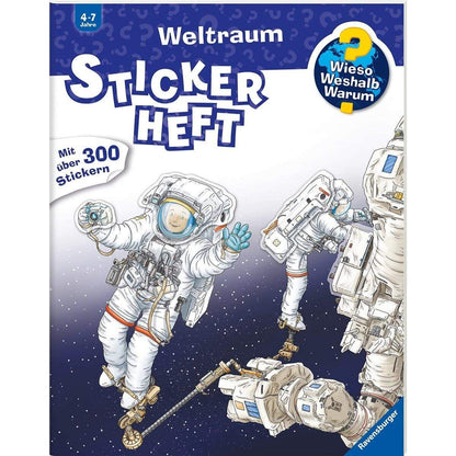 Ravensburger Wieso? Weshalb? Warum? Stickerheft: Weltraum