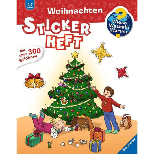 Ravensburger Wieso? Weshalb? Warum? Stickerheft: Weihnachten