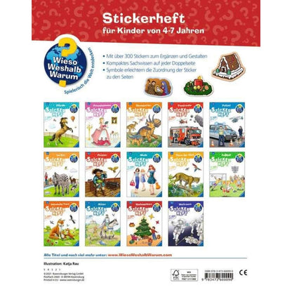 Ravensburger Wieso? Weshalb? Warum? Stickerheft: Weihnachten