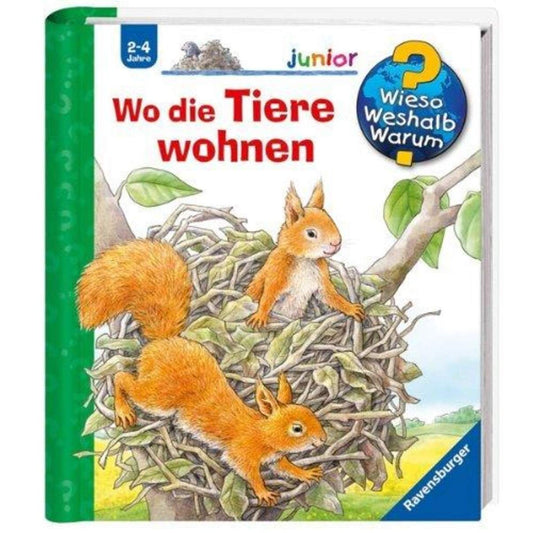 Ravensburger Wo die Tiere wohnen Buch