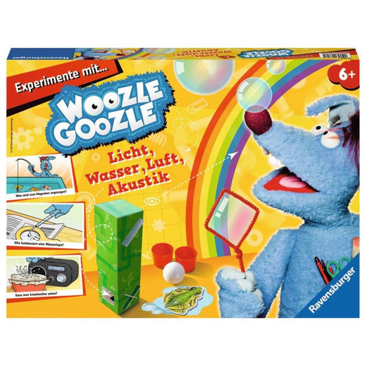 Ravensburger Woozle Goozle Experimente Licht, Wasser, Luft, Akustik