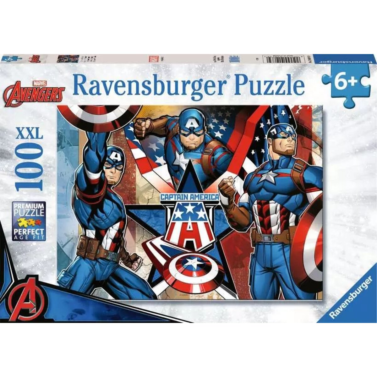Ravensburger XXL Puzzle - Der erste Avenger, 100 Teile