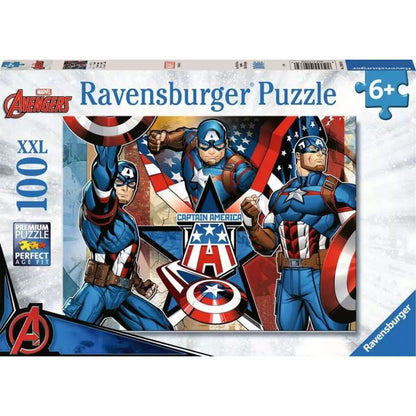 Ravensburger XXL Puzzle - Der erste Avenger, 100 Teile