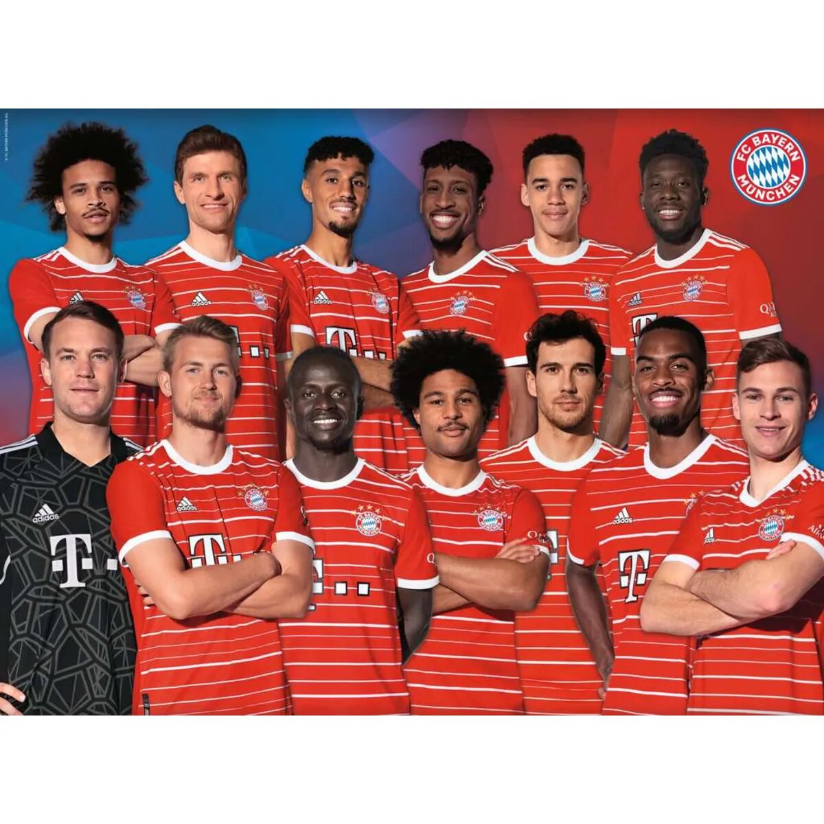 Ravensburger XXL Puzzle - FC Bayern Saison 2022/2023, 300 Teile