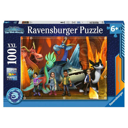 Ravensburger XXL Puzzle - Die 9 Welten, 100 Teile