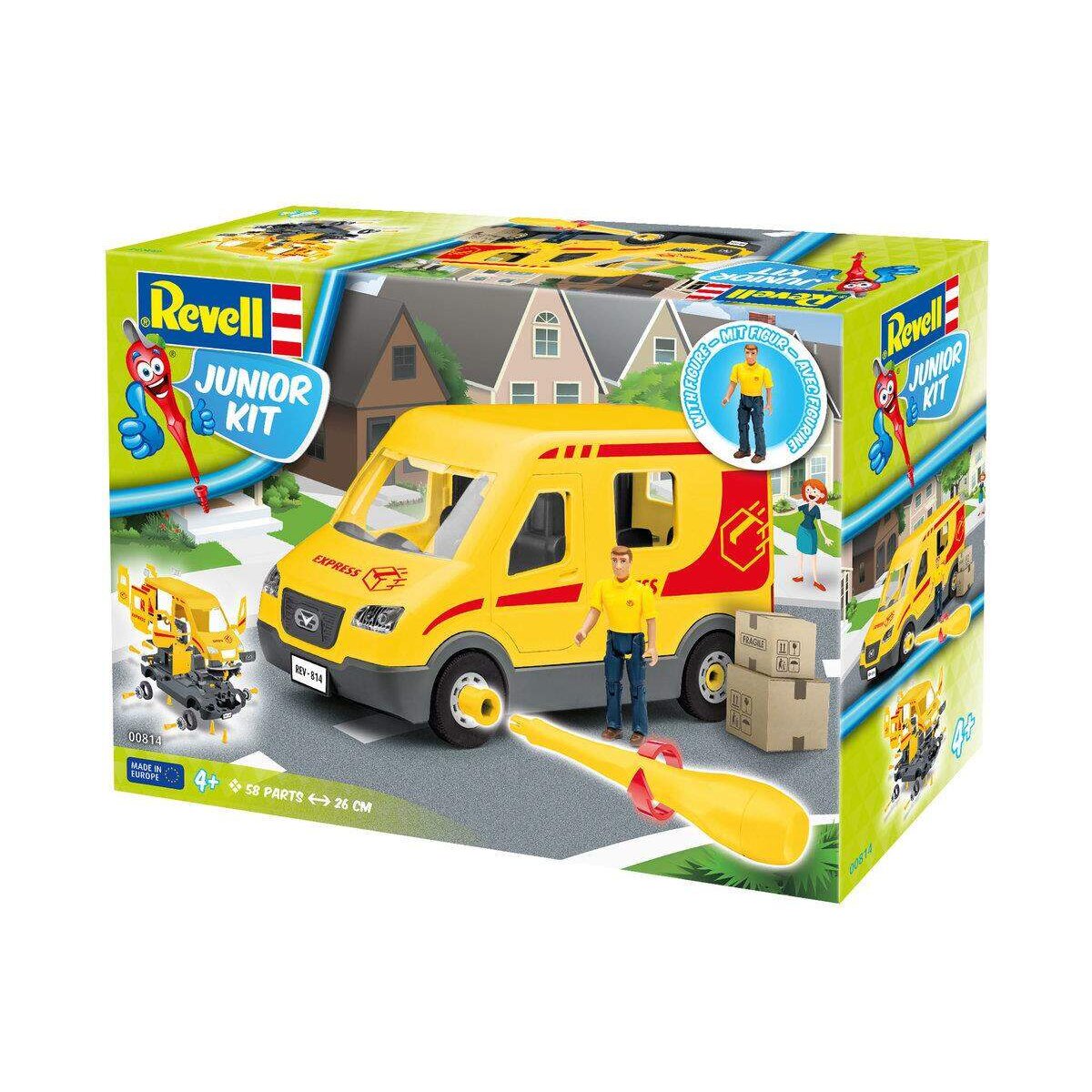 Revell Junior Kit Postauto mit Figur