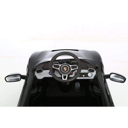 Rollplay Aufsitzfahrzeug Porsche 918 Spyder Hybr.Superc., 6V, RC, schwarz