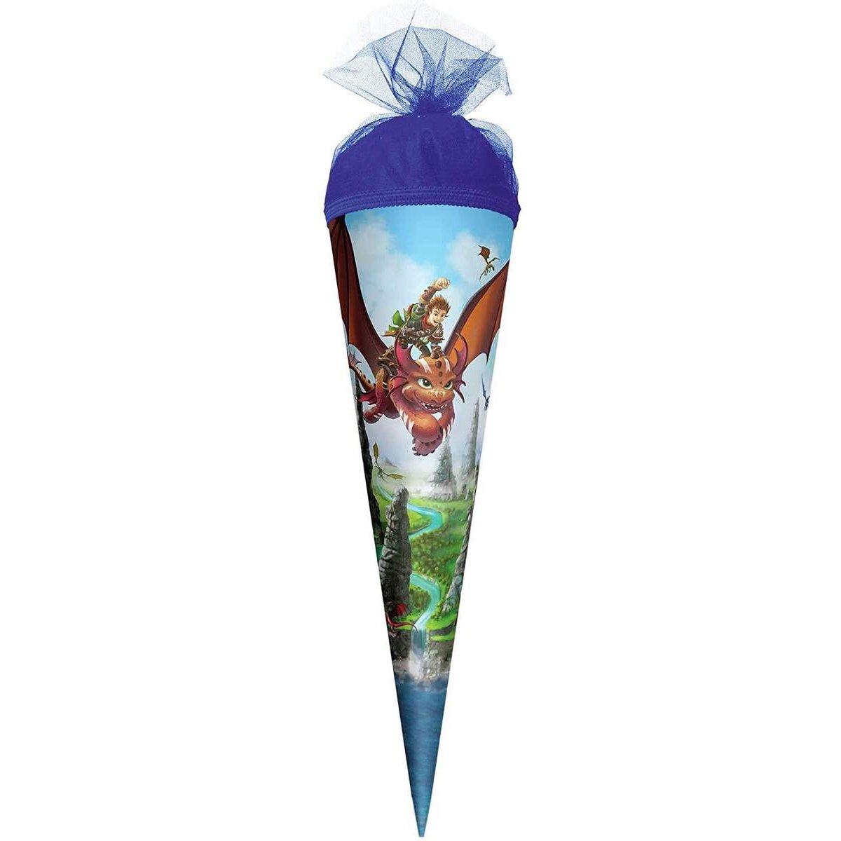 Roth Schultüte Drachenjäger, 35 cm, rund